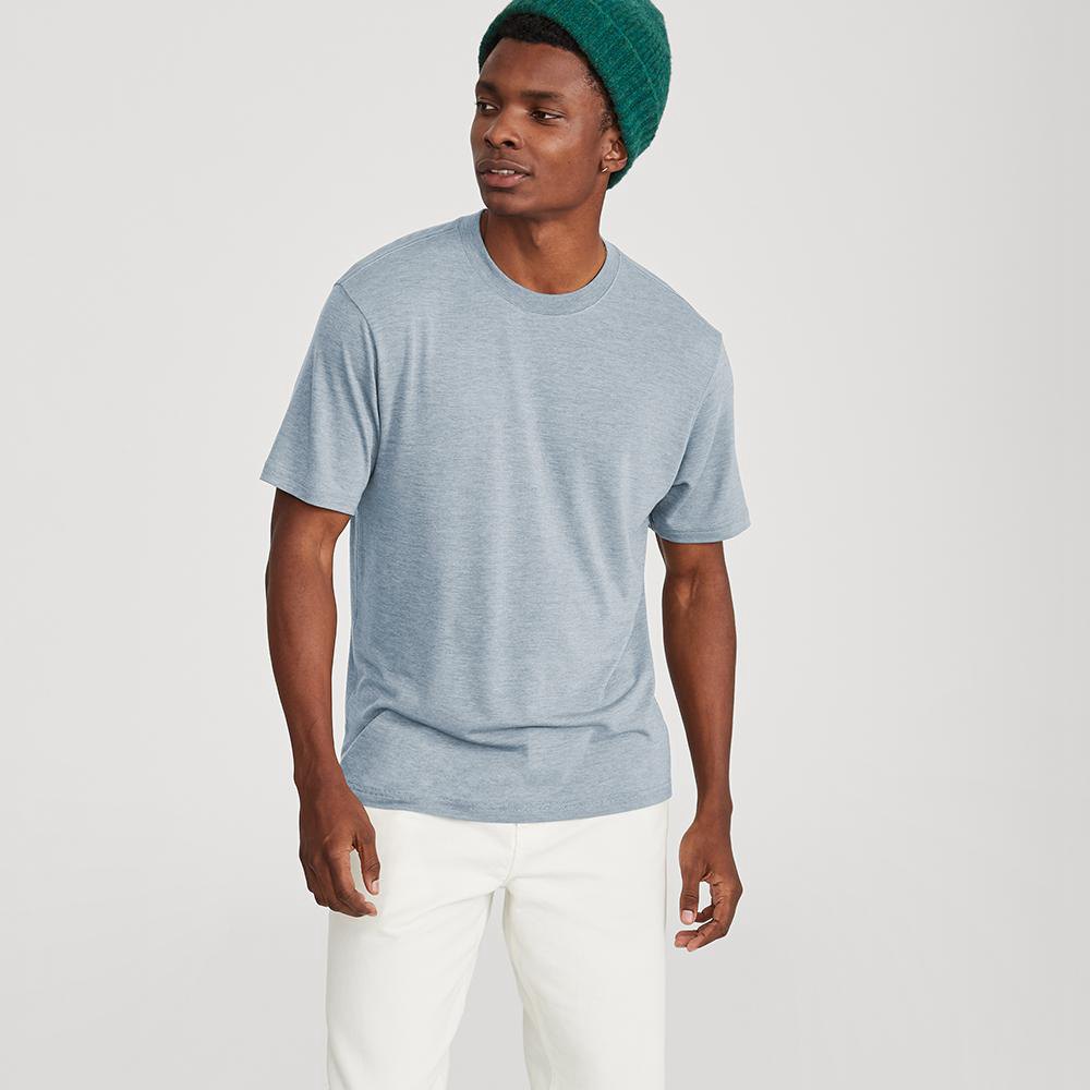 Allbirds Men's T-Shirt Grey - TrinoXO™ - 80639MQRY